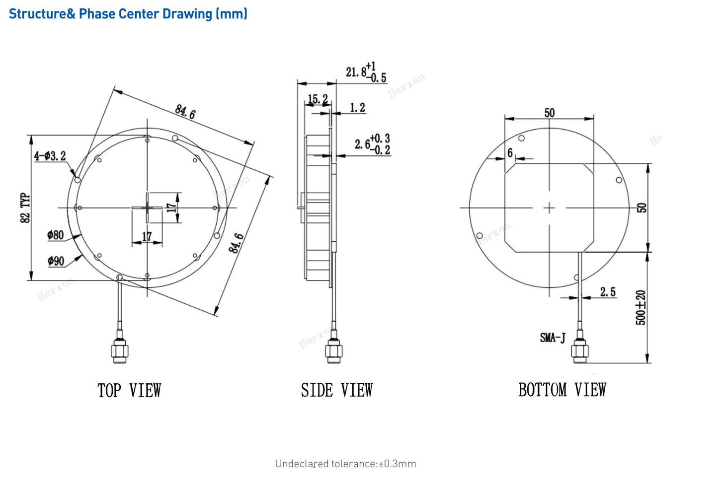 OEM GNSS Antenne HX-CSX231A (L1+L5)