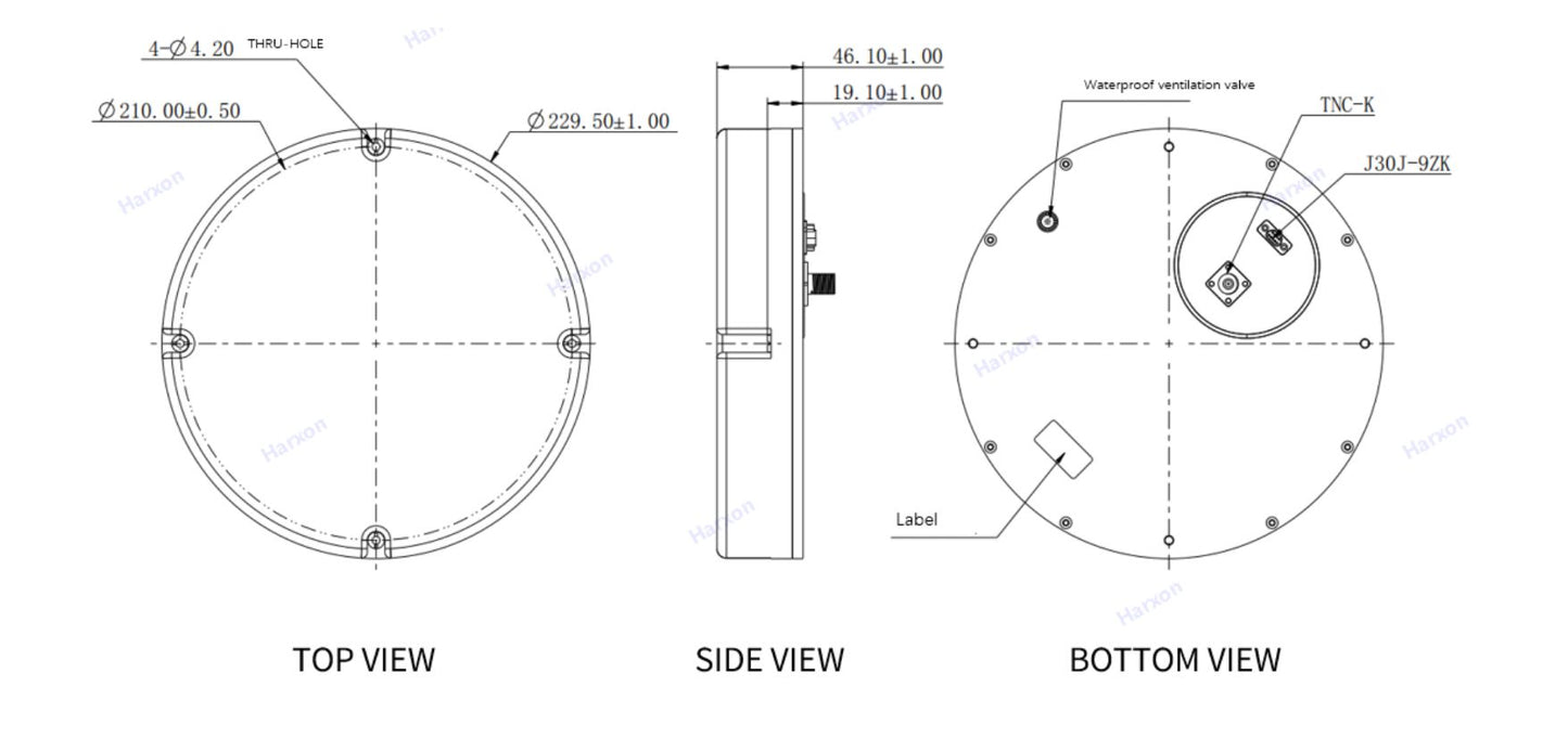 Anti-Jamming GNSS Antenne ZT020