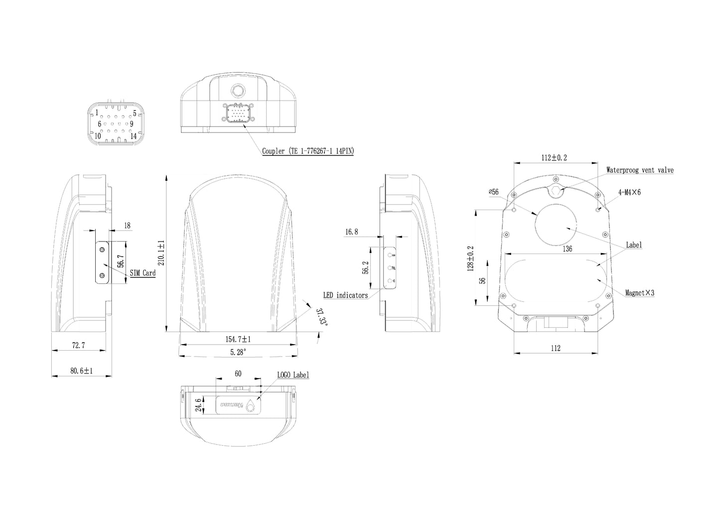 Smart Antenne HX-TS112 SE EUAB
