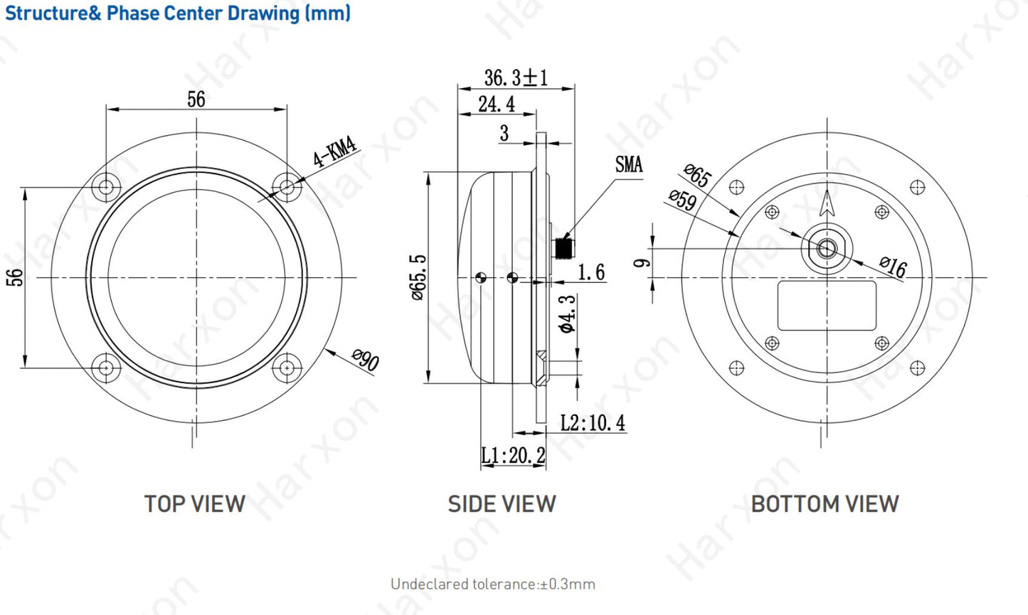 LUFTFAHRT ANTENNE HX-CA7603A