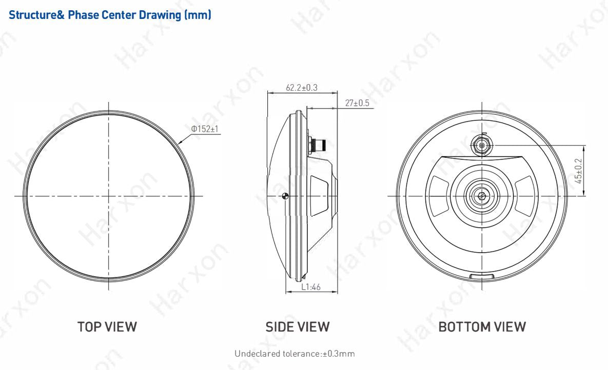 GNSS Vermessungsantenne HX-CS3607A